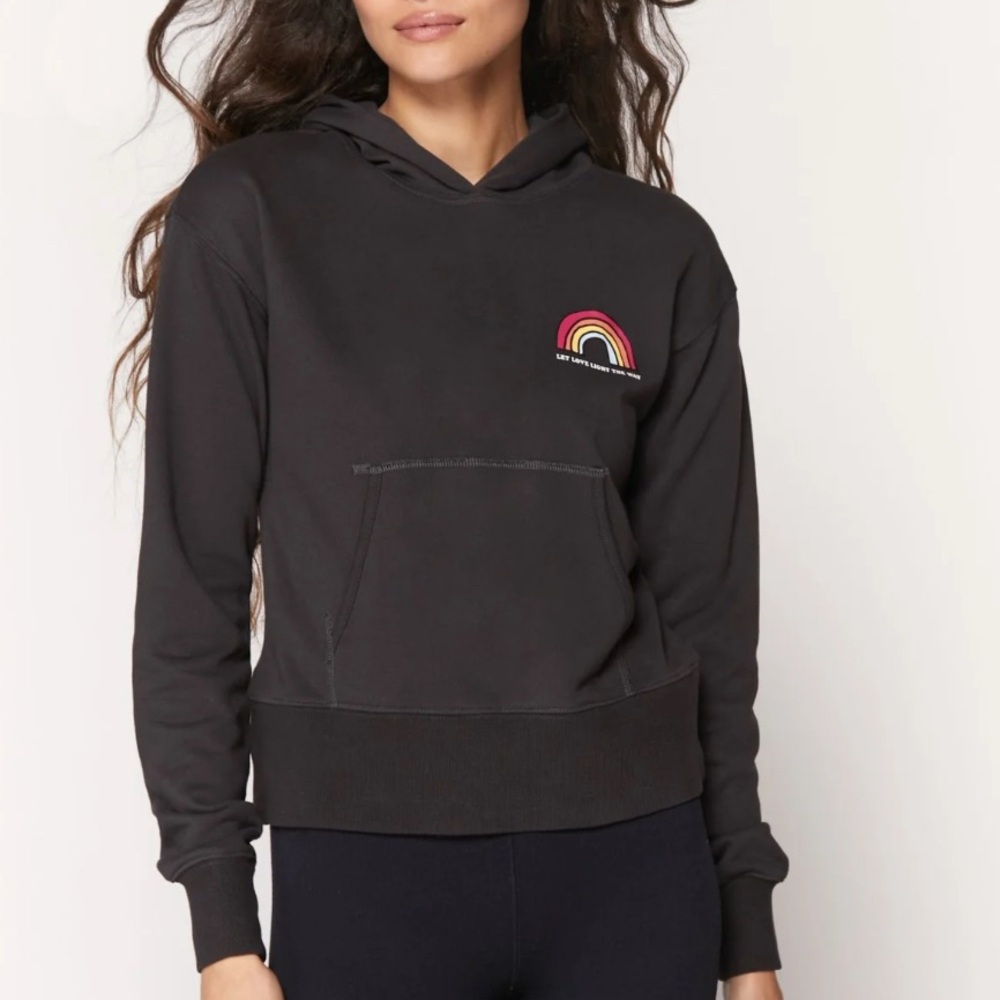 Spiritual gangster Black Hoodie let love eye skye